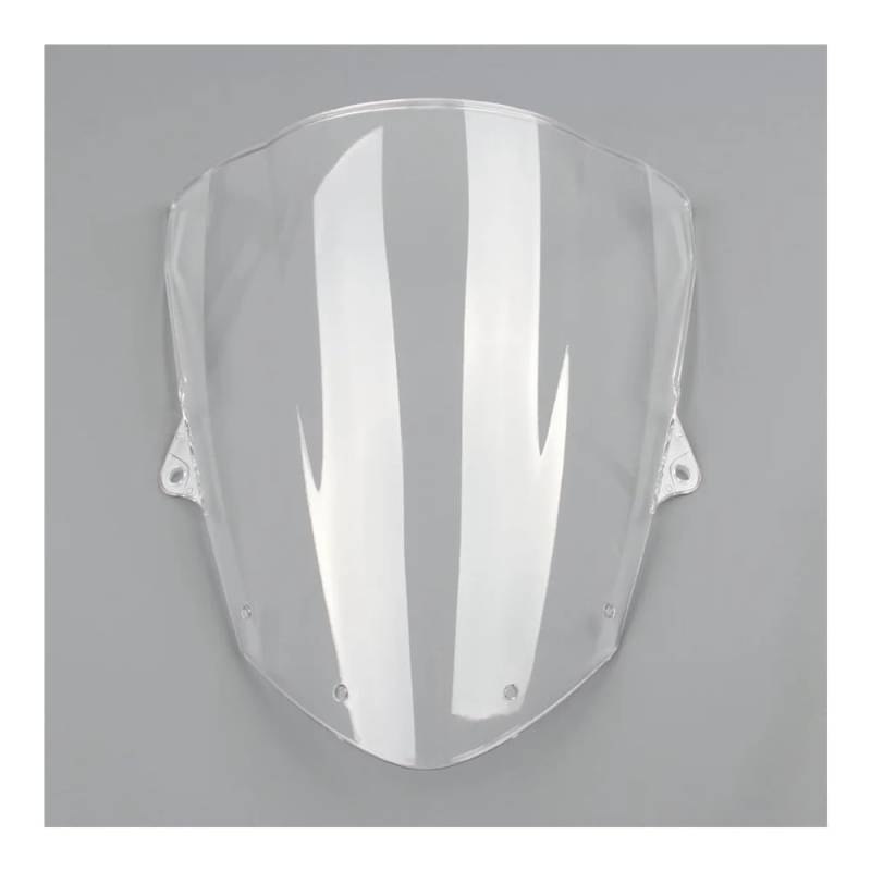 Windschutzscheibenabweiser Motorrad Double Bubble Windschutzscheibe Windschutzscheibe Bildschirm ABS Schild Für Ninja ZX6R 2009-2023 ZX-10R 2008-2010 Windschild Spoiler von HFVUYAR