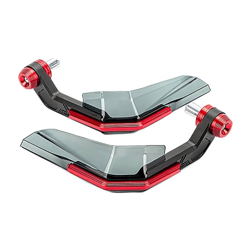 Windschutzscheibenabweiser Motorrad Lenker Windschutzscheibe Motorrad Windschutzscheibe Motorrad Lenker Zubehör Winddicht Windschild Spoiler von HFVUYAR