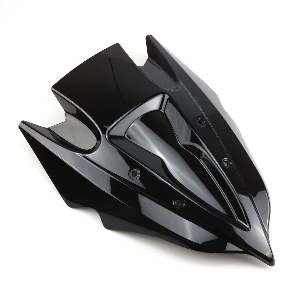 Windschutzscheibenabweiser Motorrad Schwarz Double Bubble Windschutzscheibe Windschutzscheibe Bildschirm ABS Schild Für Z250 Z300 2013-2018 Windschild Spoiler Windschutzscheibenabweiser Motorrad Schwarz Double Bubble Windschutzscheibe Windschutzscheibe Bildschirm ABS Schild Für Z250 Z300 2013-2018 Windschild Spoiler von HFVUYAR