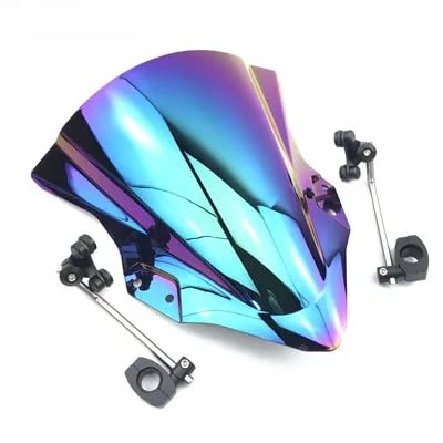 Windschutzscheibenabweiser Motorrad Windschutzscheibe Windschutz Einstellbare Halterung Wind Bildschirm Für KLE 650 ZRX1200 Für Ve&rsys 1000 Z800 Z1000 ER 6f 6n Windschild Spoiler Windschutzscheibenabweiser Motorrad Windschutzscheibe Windschutz Einstellbare Halterung Wind Bildschirm Für KLE 650 ZRX1200 Für Ve&rsys 1000 Z800 Z1000 ER 6f 6n Windschild Spoiler von HFVUYAR