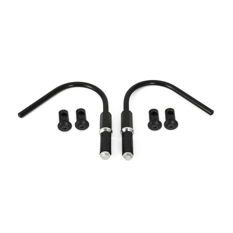 Windschutzscheibenabweiser Windschutzscheibe Für GTS 125 200 300 GTS300 GTV300 GTS125 LX50 LX125 LX150 Roller Windschutzscheibe Halterung Set Schwarz Fliegengitter Deflektor Windschild Spoiler von HFVUYAR