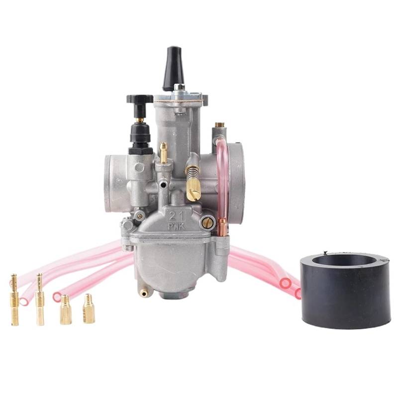 Vergaser 21mm PWK Motorrad Ersatz Vergaser Power Injection Racer Kompatibel Mit Yamaha von HGDSWE
