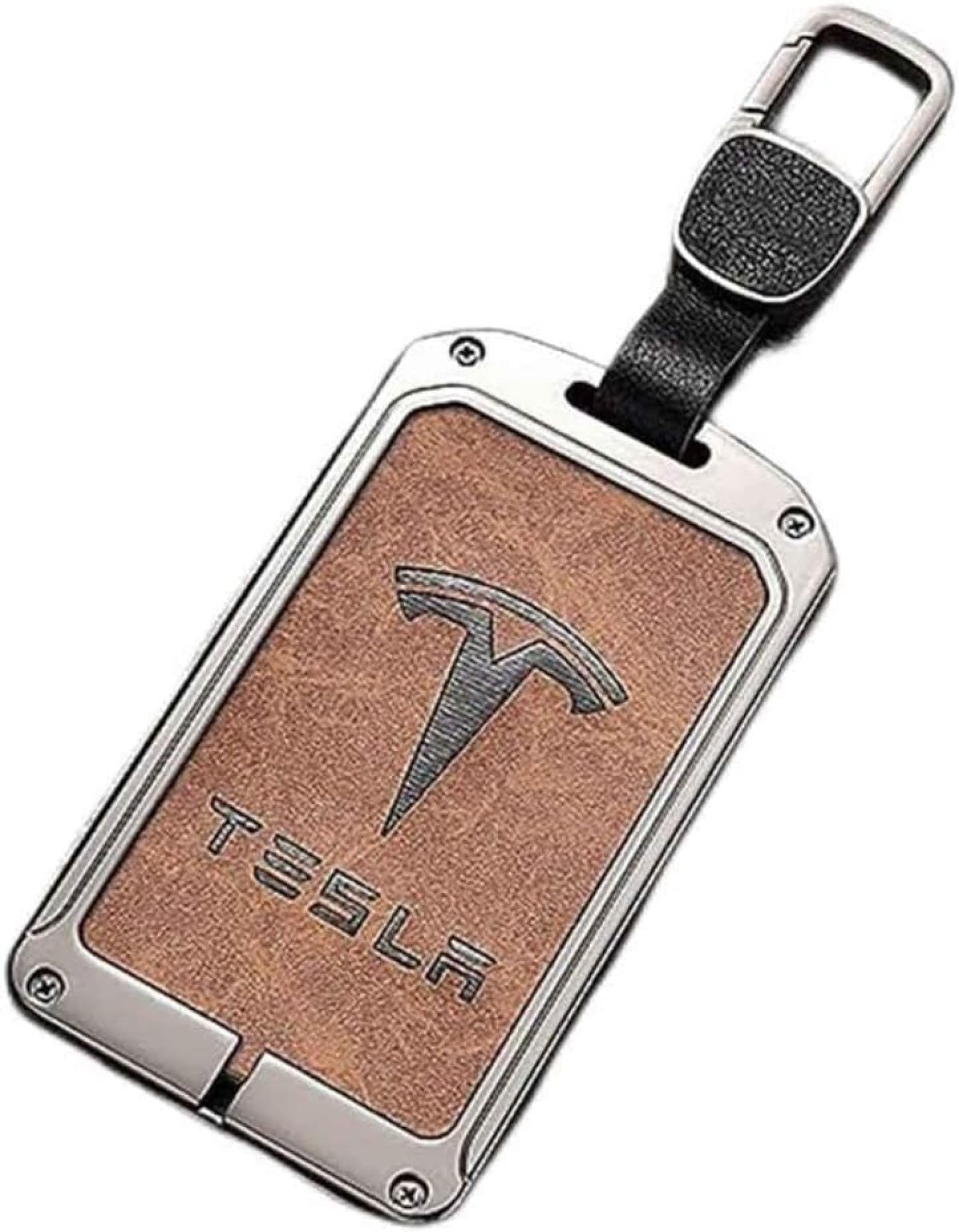 Leder Autoschlüssel Schutzhülle Für Tesla Model 3,Autoschlüsseletuis Fernbedienungsanhänger Schutzhülle Schlüsselanhänger Dekorationszubehö,normal-f Leder Autoschlüssel Schutzhülle Für Tesla Model 3,Autoschlüsseletuis Fernbedienungsanhänger Schutzhülle Schlüsselanhänger Dekorationszubehö,normal-f von HGFDSERT