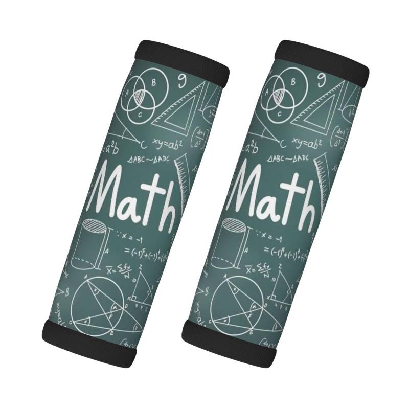 Formulas Formen Theorie Mathematik Unterricht Wort Gepäckkoffer Griff Schutz Identifikation Abdeckung Reisegepäck Griff Wraps Griff für Koffer von HGFVY