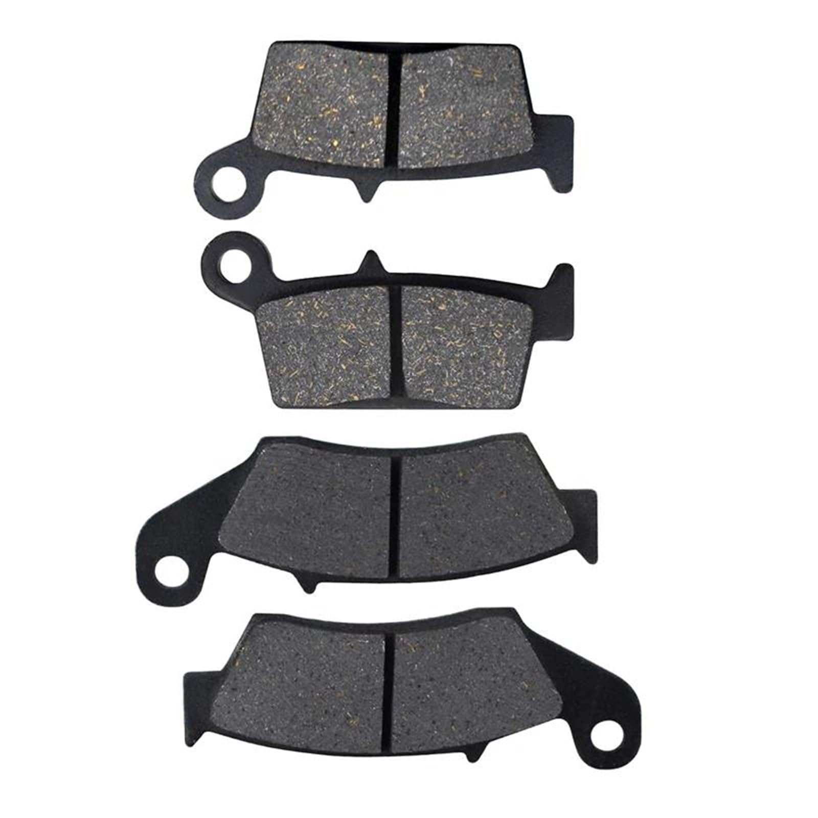 Für CRF230L CR125R CR250R XR250R XR250L XR400R CR500R CRF230 CRF 230 L 230L CR 125R 250R Motorrad-Bremsbeläge Vorne Hinten(Front and Rear) von HGNMPGVVTZ