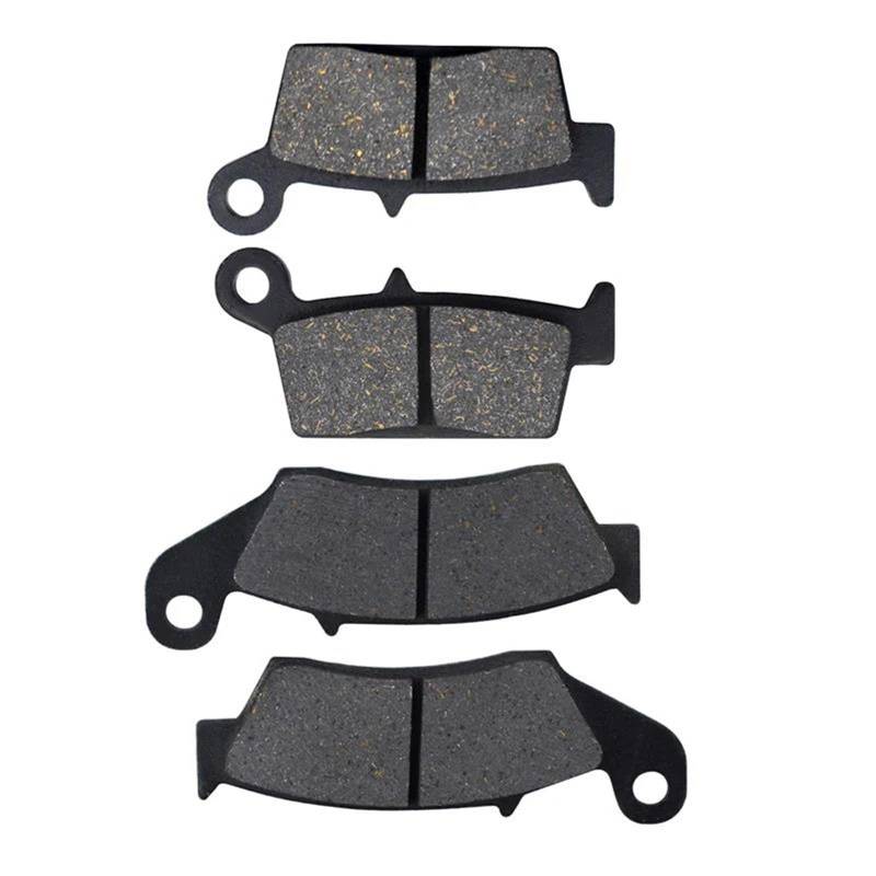 Für CRF230L CR125R CR250R XR250R XR250L XR400R CR500R CRF230 CRF 230 L 230L CR 125R 250R Motorrad-Bremsbeläge Vorne Hinten(Front and Rear) von HGNMPGVVTZ