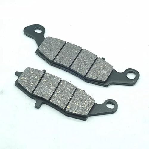 Für Suzuki VL400 Für Intruder Classic VL 400 (2001–2015) Und VL400C (2006–2015) – Bremsbeläge Vorn Und Bremsbacken Hinten – Set(Front Brake Pads) von HGNMPGVVTZ