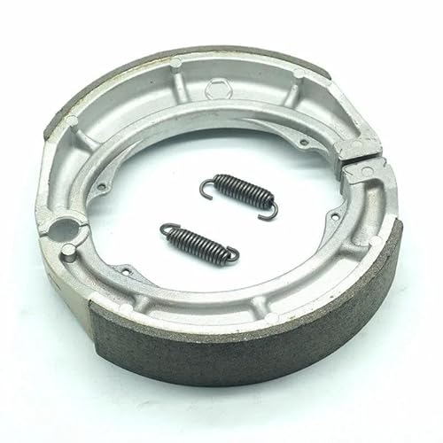 Für Suzuki VL400 Für Intruder Classic VL 400 (2001–2015) Und VL400C (2006–2015) – Bremsbeläge Vorn Und Bremsbacken Hinten – Set(Rear Brake Shoes) von HGNMPGVVTZ