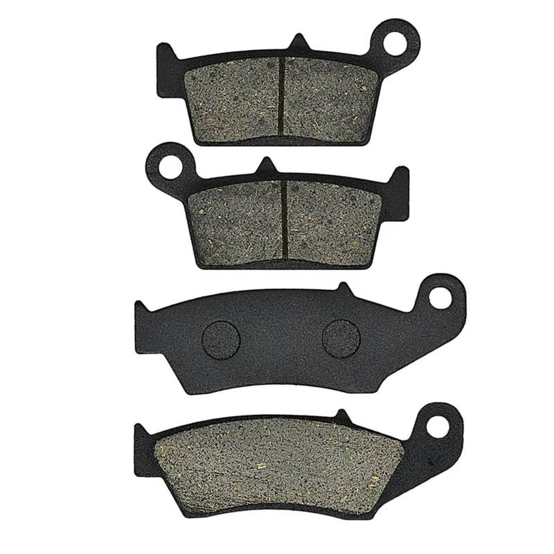 Motorrad-Bremsbeläge Vorne Und Hinten Für CRF230 CR125R CR250R CR500R CR 125R 250R XR250R XR250L XR400R(Front and Rear) von HGNMPGVVTZ