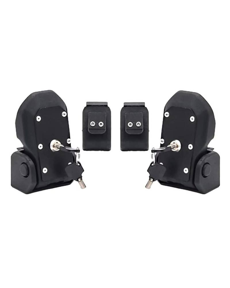 Motorhaubenverriegelung Für Wrangler JL Für Gladiator JT 2018 2019 2020 2021 1 Set Motorhaubenverriegelungsschloss Fänge Kits Mit 4 Schlüsseln Haubenschloss von HGYFS5