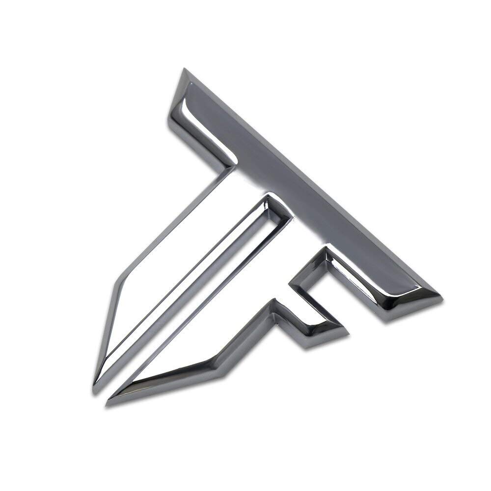 HGYYIO Car Styling 3D-Metall-TF-Emblem-Abzeichen a Aufkleber for Hyundai a a a a Opel Zubehör (Color Name : Silver) von HGYYIO