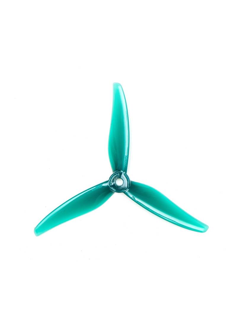 For 8 Stück/4 Paar 51466 5 Zoll 3 Laufrad/Tri-Impeller Propeller Props CW CCW Brushless Motor FPV Propeller FPV Racing Drone(4Pairs Jade Green) von HGtAeW