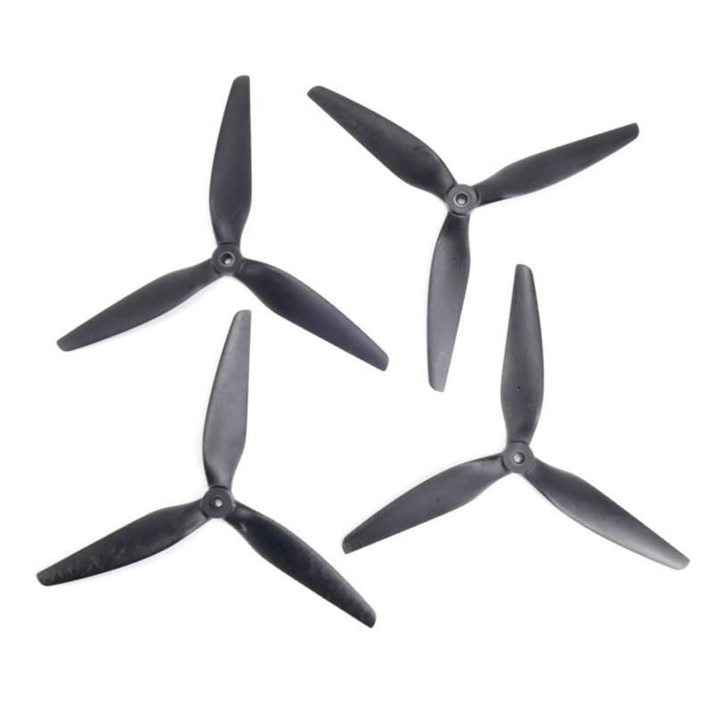 Geeignet for 10X5X3 9X5X3 1050/9050 10 Zoll 9 Zoll 3 Impeller Schwarzer kohlenstoffverstärkter Nylonpropeller, Steuerung der FPV-Drohne(2PCS10x5x3(1CW 1CCW)) von HGtAeW