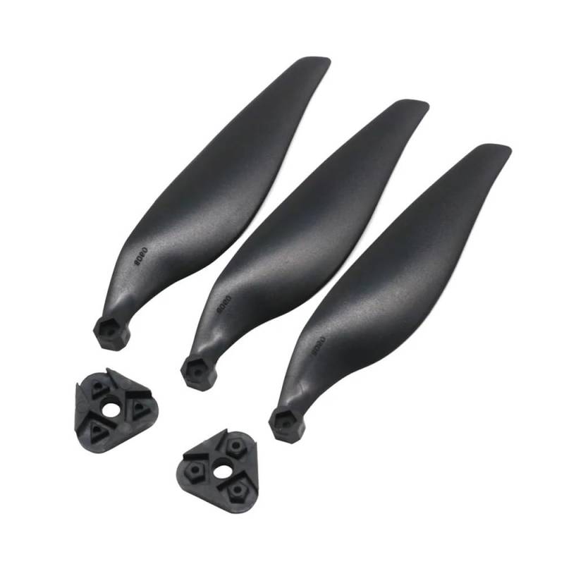Geeignet for 2 Sätze 8060 Klapppropeller Fiberglas und Nylon Propeller 3 4 Propeller Rc Flugzeug Quadcopter(3 Blade) von HGtAeW