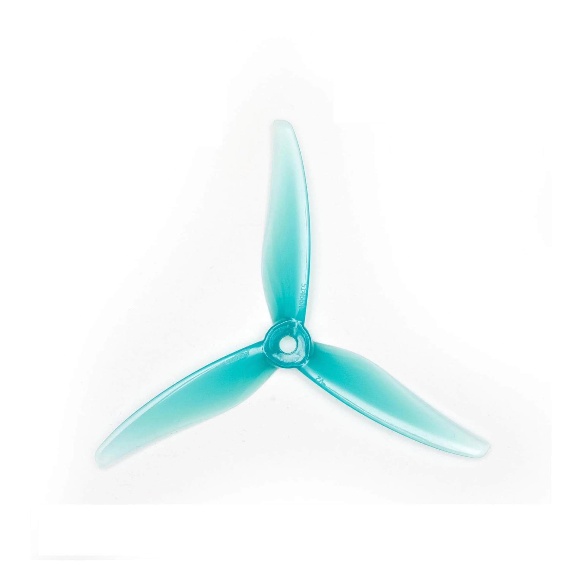 Geeignet for 24 Stück/12 Paare 51466 V2 5 Zoll 3 Impeller/3 Impeller Propeller CW CCW Brushless Motor FPV Propeller FPV Racing Drone(12 pair Wave Blue) von HGtAeW