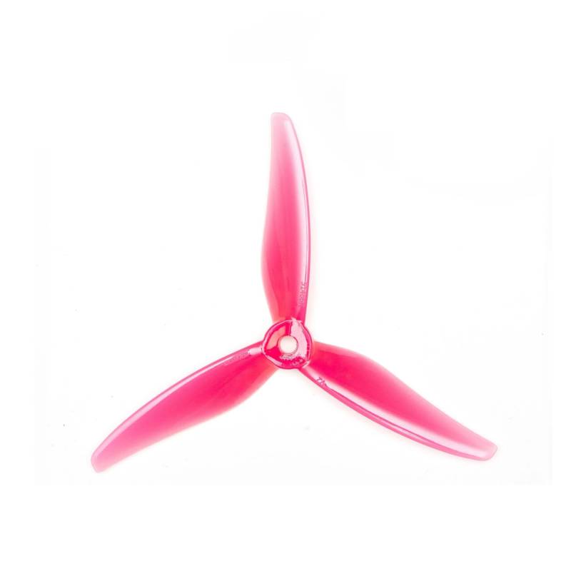 Geeignet for 24 Stück/12 Paare 51466 V2 5 Zoll 3 Impeller/3 Impeller Propeller CW CCW Brushless Motor FPV Propeller FPV Racing Drone(12 pair pink) von HGtAeW