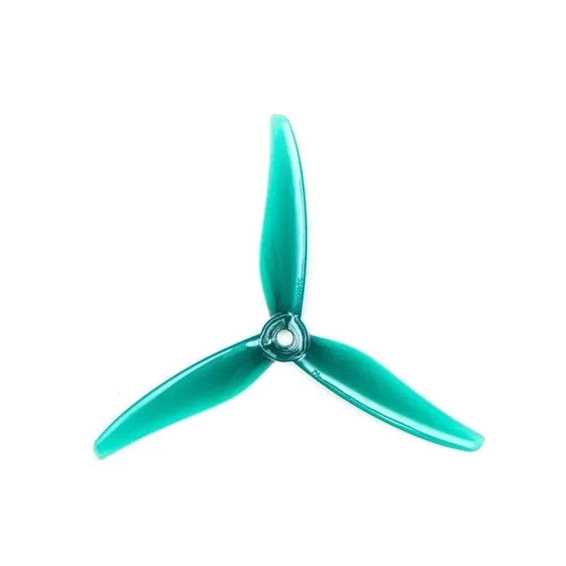 Geeignet for 24 Stück/12 Paare 51466 V2 5 Zoll 3 Impeller/drei Impeller Propeller CW CCW Brushless Motor FPV Propeller FPV Racing Drone(12 pair Jade Green) von HGtAeW