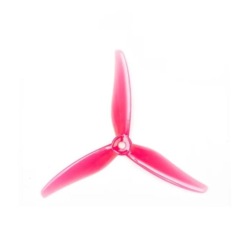 Geeignet for 24 Stück/12 Paare 51466 V2 5 Zoll 3 Impeller/drei Impeller Propeller CW CCW Brushless Motor FPV Propeller FPV Racing Drone(12 pair pink) von HGtAeW