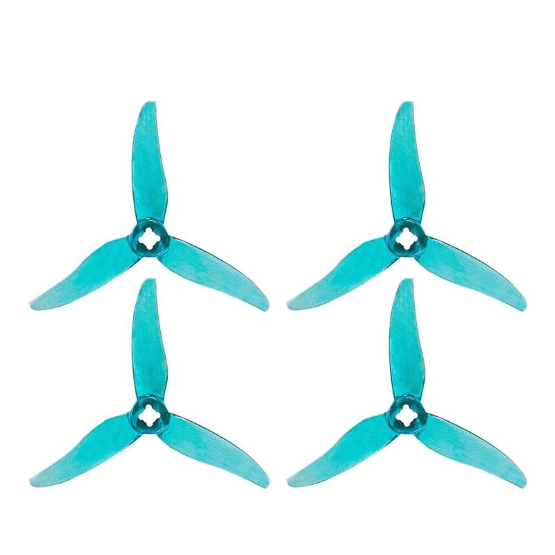 Geeignet for 3520 3,5 x 2 x 3 3 Impeller PC Propeller RC FPV Racing Freestyle 3 Zoll Drone Ersatzteile(Blue) von HGtAeW