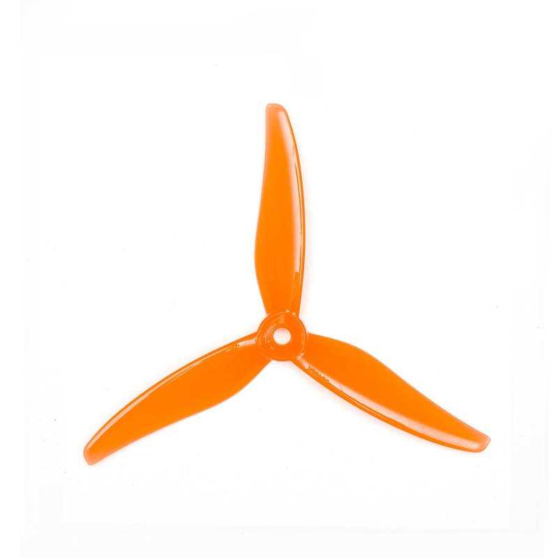 for 8 Stück/4 Paar 51466 5 Zoll 3 Laufrad/Tri-Impeller Propeller Props CW CCW Brushless Motor FPV Propeller FPV Racing Drone(4Pairs Tiger Orange) von HGtAeW