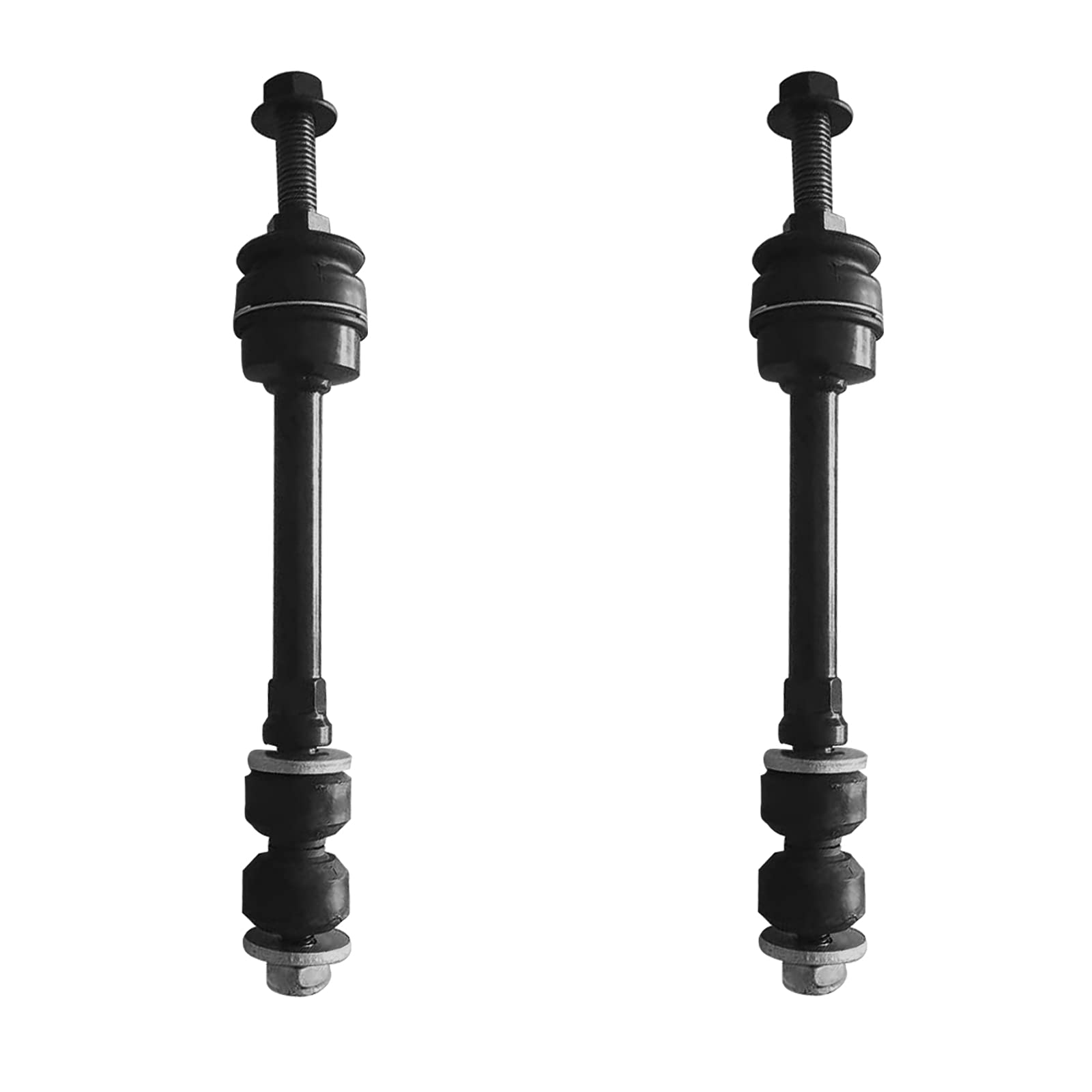 HHCM 2 Stück vordere Querstange Verbindungs-Kits K750263 für Dodge Dakota 2005–2010, Stabilisator-Verbindungsglied vorne für Mitsubishi Raider 2006–2009, Ram Dakota 2011 HHCM 2 Stück vordere Querstange Verbindungs-Kits K750263 für Dodge Dakota 2005–2010, Stabilisator-Verbindungsglied vorne für Mitsubishi Raider 2006–2009, Ram Dakota 2011 von HHCM
