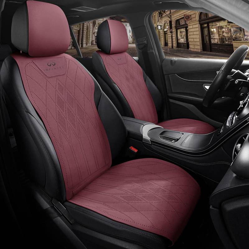 Autositzbezüge für Infiniti Q60 2016-2021 2022 2023 2024 2025 CV37,Autositzbezüge Set,Sitzbezug Komplett-Set,Auto-Sitzbezüge,Sitzschoner-Auto,wasserdichte autositzschoner,Einfache Installation von HHD_ABC