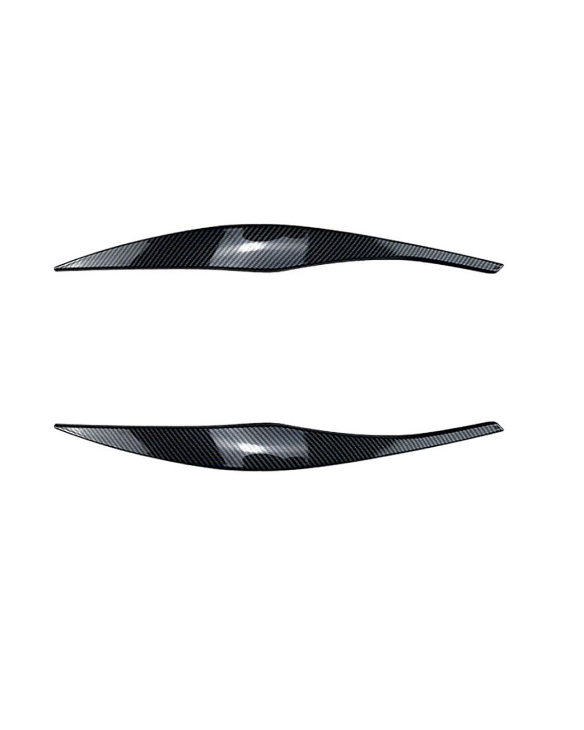 Headlight Eyebrows FÜR 3er E90 E91 320i 330i 2005-2012 Scheinwerferblenden Aufkleber Außendesign Zierleisten Zubehör Headlight Eyelids(Carbon Fiber Pattern) von HHYXXX