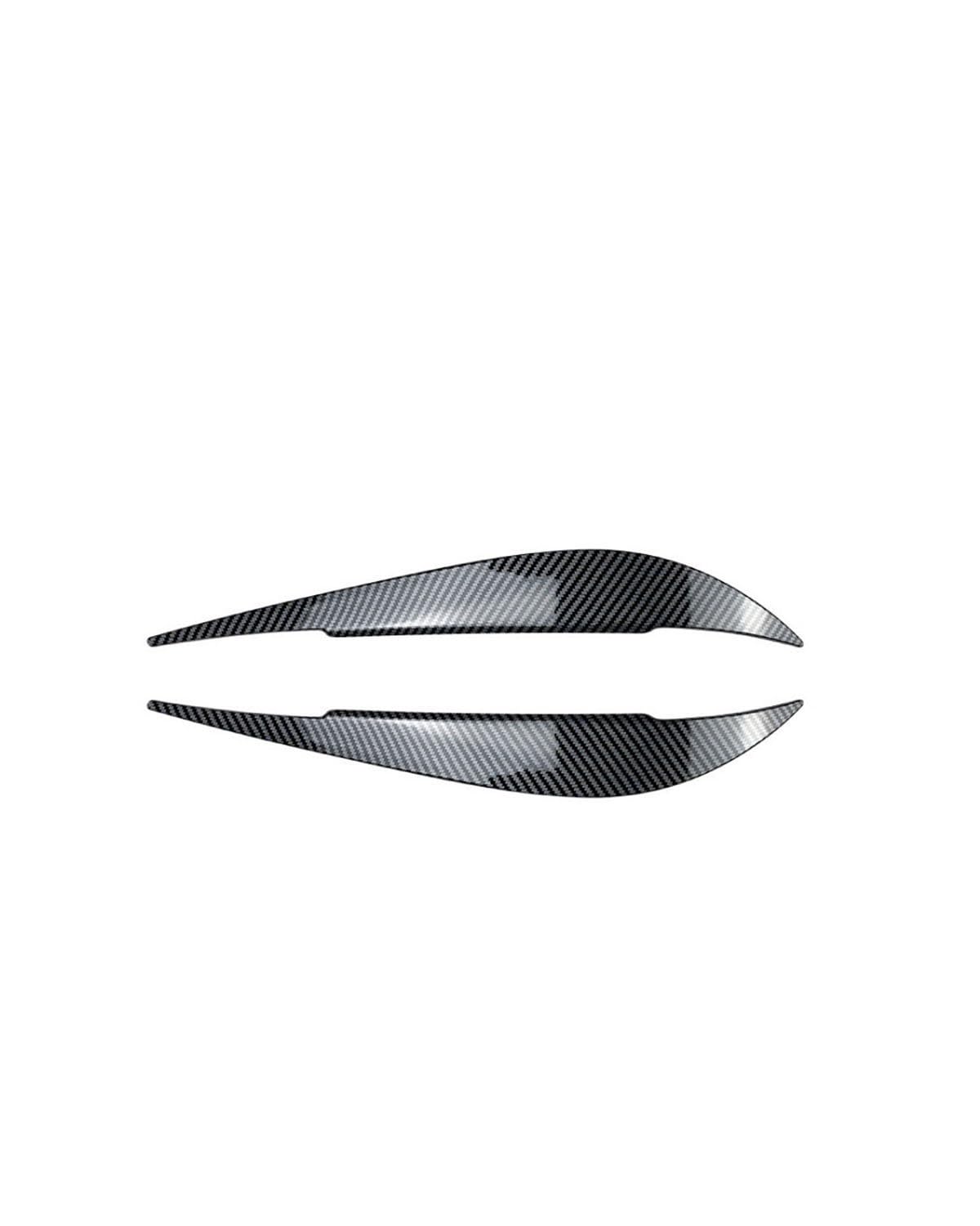 Headlight Eyebrows FÜR 4er F32 F33 F36 2014-2020 Scheinwerferblenden Aufkleber Außendesign Zierleisten Zubehör Headlight Eyelids(Carbon Fiber Pattern) von HHYXXX