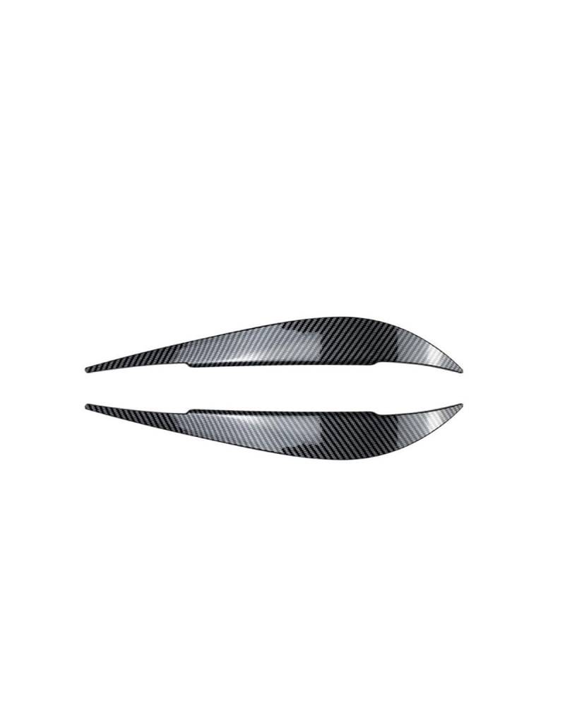 Headlight Eyebrows FÜR 4er F32 F33 F36 2014-2020 Scheinwerferblenden Aufkleber Außendesign Zierleisten Zubehör Headlight Eyelids(Carbon Fiber Pattern) von HHYXXX