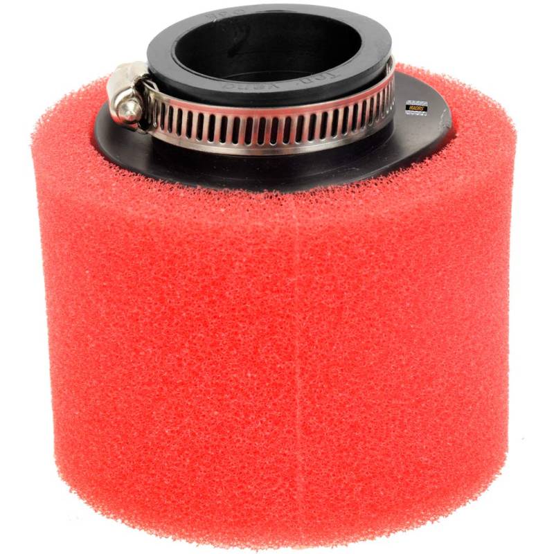 Schaumstoff-Luftfilter für KLX BBR Apollo RFZ Thumpstar Braaap Atomic DHZ SSR 70cc 110cc Tao Tao Hellcat Coolster 125cc 140cc Lifan YX Zongshen Lifan Apollo x15 x18 dbx125 CRF Pit Dirt Bike, Rot von HIAORS