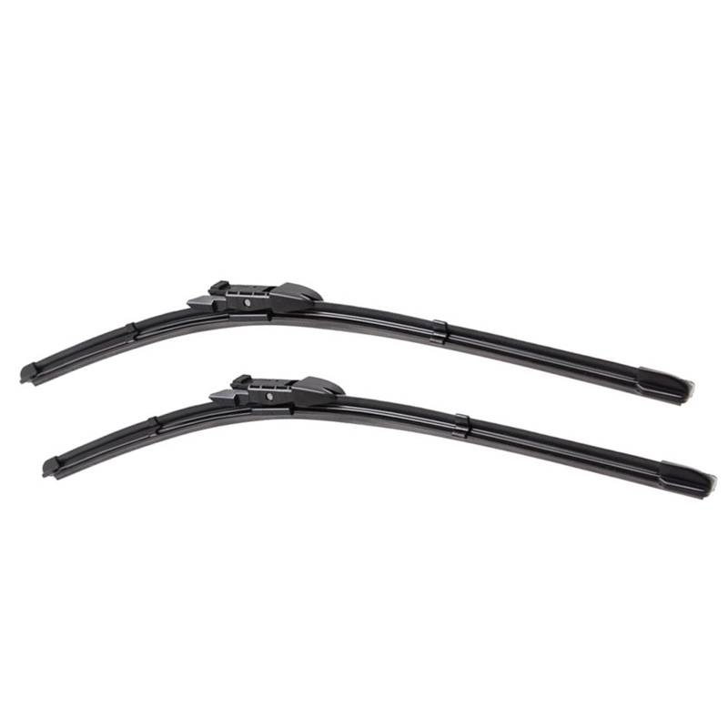 HIBEYO 2 Stück Auto Frontscheibenwischerblätter Kompatibel Mit BMW M6 2006-2012 Gummi-Windschutzscheiben zubehör Fenster Regenbürsten Fensterbürste Frontwischerblätter Ersatzwischblatt 24"+24" von HIBEYO