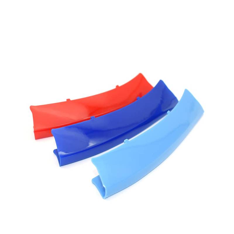 HIBEYO ABS Kühlergrillstreifen für BMW E89 Z4 2009-2017, 3 Farben (Rot, Dunkelblau, Hellblau), Kunststoff, Auto, Grille Cover, Frontgrill von HIBEYO