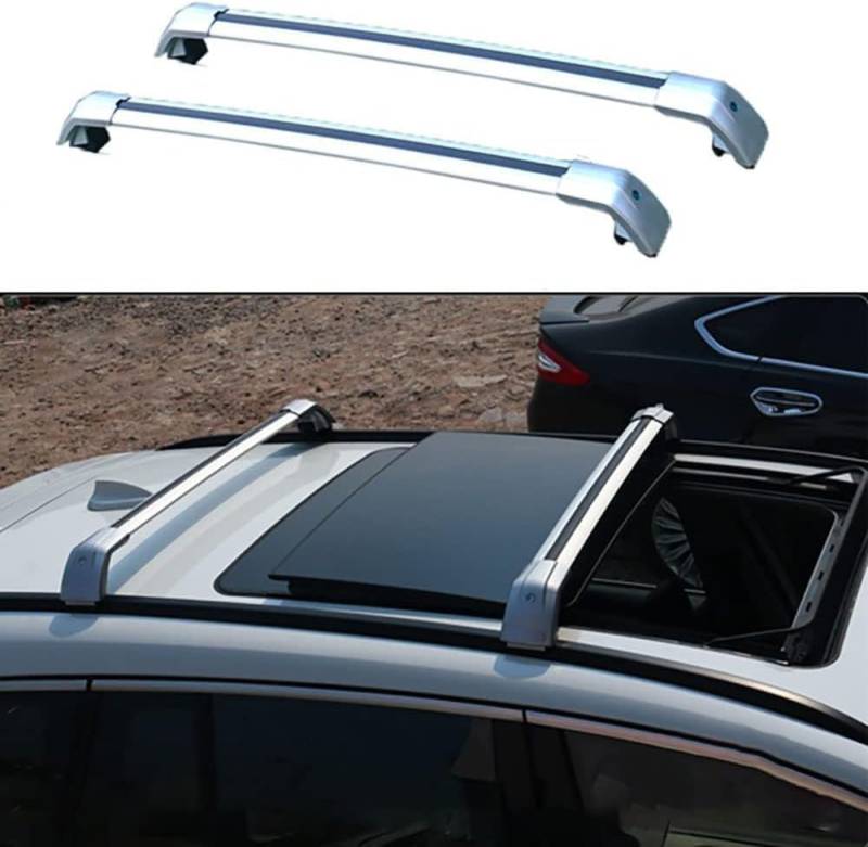 Auto Dachträger für Talagon 2021+,Hochwertig Aluminium LastenträGer Querträger,Hochstabile Dachgepäckträger RelingträGer ZubehöR,C Silver von HIENHD