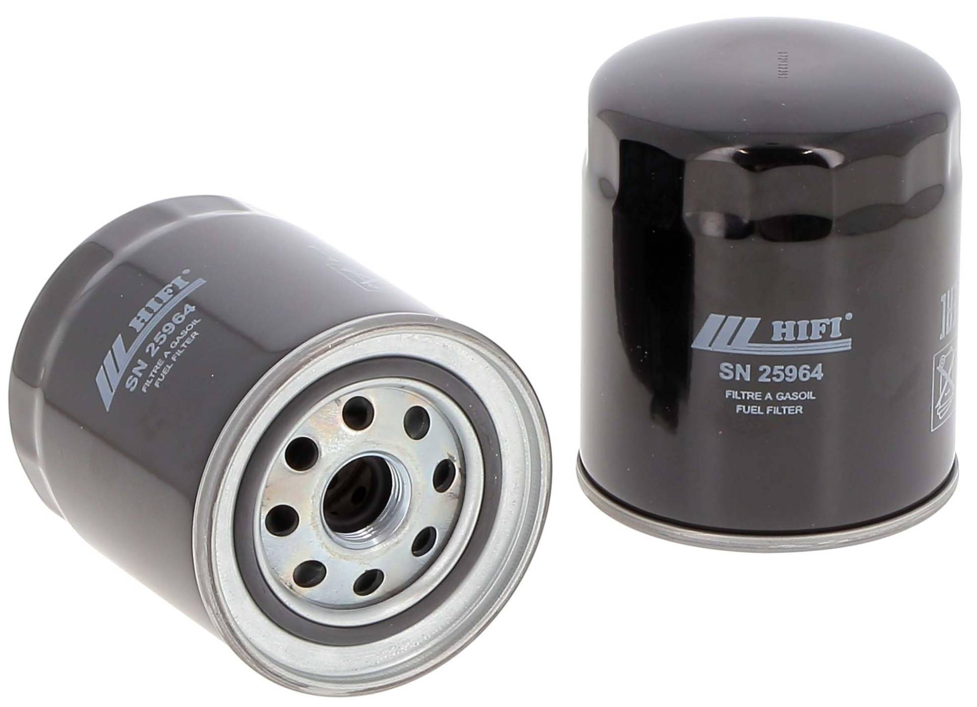 HIFI FILTER Kraftstofffilter SN 25964 kompatibel mit SK 8310, BF1110, P50-2143, FF5300 von HIFI