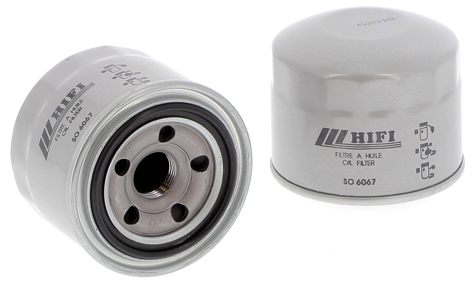 HIFI FILTER Ölfilter SO 6067 kompatibel mit SP 5260, OC230, P50-2009 von HIFI