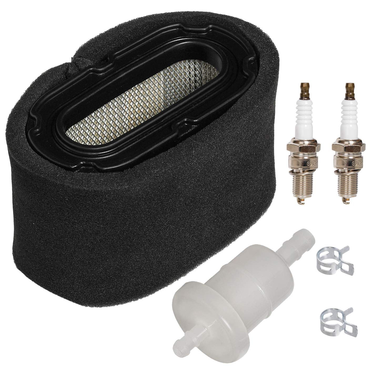 HIFROM Air Filter Combo Pre-Filter Cleaner Spark Plug Fuel Filter Tune Up Kit Compatible with Honda GXV340 GXV390 H1011 H2013 H2113 HRC7013 HRC7113 Lawn Mower 17211-ZF5-V01 17218-ZF5-V00 HIFROM Air Filter Combo Pre-Filter Cleaner Spark Plug Fuel Filter Tune Up Kit Compatible with Honda GXV340 GXV390 H1011 H2013 H2113 HRC7013 HRC7113 Lawn Mower 17211-ZF5-V01 17218-ZF5-V00 von hifrom