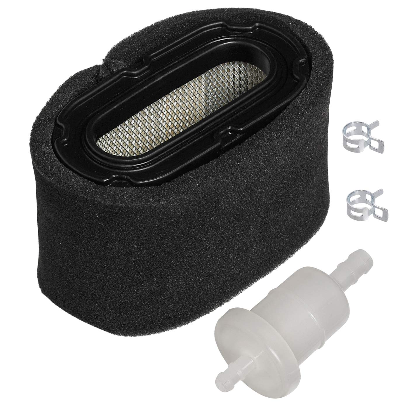 HIFROM Set of Air Filter & Pre Filter with Fuel Filter Compatible with Honda GXV340 GXV390 11hp 13hp Replace 17211-ZF5-V01 17211-ZF5-V00, Lawn Mower Air Cleaner 1pcs HIFROM Set of Air Filter & Pre Filter with Fuel Filter Compatible with Honda GXV340 GXV390 11hp 13hp Replace 17211-ZF5-V01 17211-ZF5-V00, Lawn Mower Air Cleaner 1pcs von hifrom