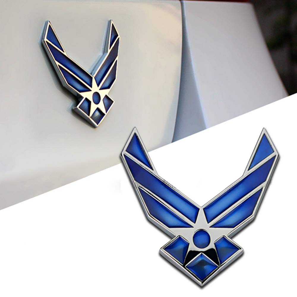 HIGGER 1 Stücke 3D Metall US Air Force Logo Emblem Abzeichen Auto Aufkleber Auto Styling von PGONA