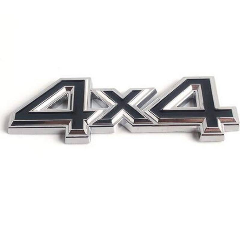 HIGGER Auto-Aufkleber-Emblem-Ausweis des Metall-4X4 Allradantriebs für Auto von HIGGER