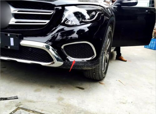 für GLC X253 2015-2019 (Nicht für GLC Coupé, Nicht für AMG Line) Stoßfänger Chrom Zierleiste ABS Kunststoff 2 Stück für GLC X253 2015-2019 (Nicht für GLC Coupé, Nicht für AMG Line) Stoßfänger Chrom Zierleiste ABS Kunststoff 2 Stück von HIGH FLYING