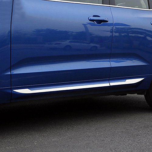 HIGH FLYING für XC60 2018-2023 Seiten Tür Dekor Stylingleisten Chrom Zierleisten Edelstahl 4 Stück von HIGH FLYING