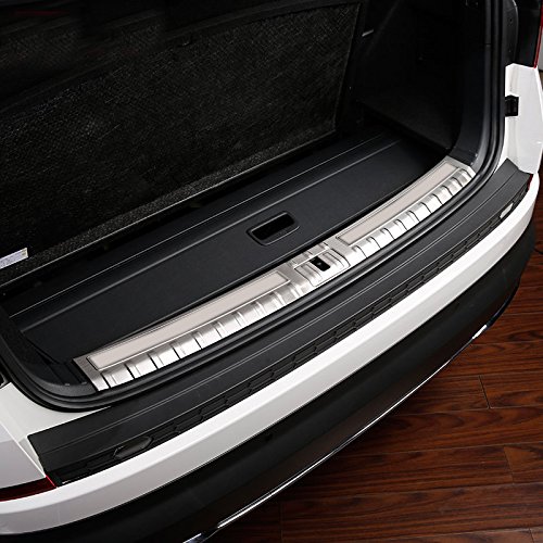 für Kodiaq 2019-2022 Interieur Ladekantenschutz Edelstahl 2 Stück (mit angehängten Buchstaben "Kodiaq" auf dem Artikel) von HIGH FLYING