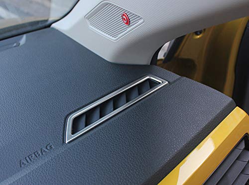 HIGH FLYING Interieur Dekor Edelstahl Silber für Polo 6 VI MK6 2018-2025 (Gitter 2 Stück) von HIGH FLYING