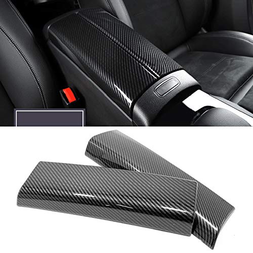 HIGH FLYING für A Klasse W177 V177, CLA C118 X118 2019-2025 Kohlefaserfarbe Interieur Dekor ABS Kunststoff (Armlehne) von HIGH FLYING