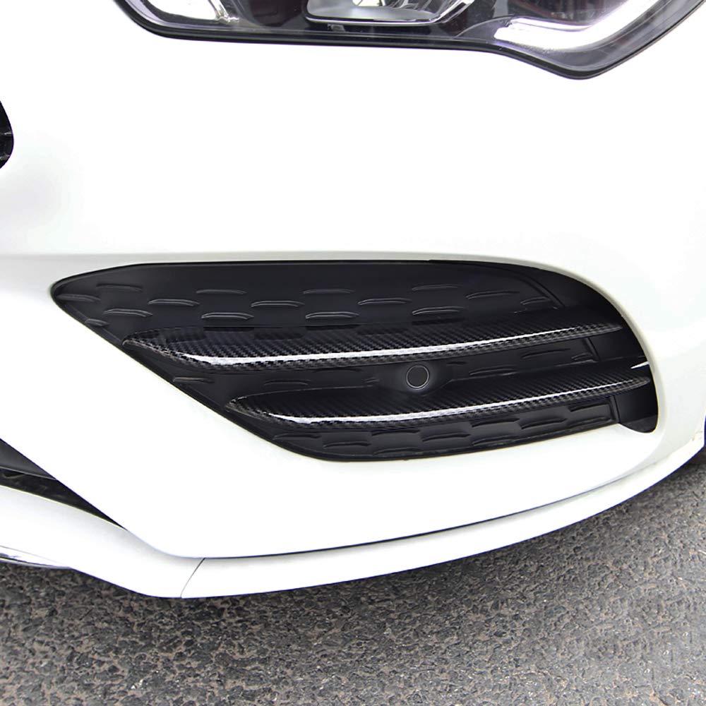 HIGH FLYING für CLA C118 X118 AMG Line 2019-2022 Stoßfänger Zierleiste Kohlefaserfarbe ABS Kunststoff 4 Stück HIGH FLYING für CLA C118 X118 AMG Line 2019-2022 Stoßfänger Zierleiste Kohlefaserfarbe ABS Kunststoff 4 Stück von HIGH FLYING