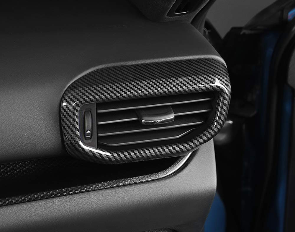 HIGH FLYING für Explorer 2020 2021 2022 Interieur Vordere A/C Gitter Dekor ABS Kohlefaserfarbe 2 Stück HIGH FLYING für Explorer 2020 2021 2022 Interieur Vordere A/C Gitter Dekor ABS Kohlefaserfarbe 2 Stück von HIGH FLYING