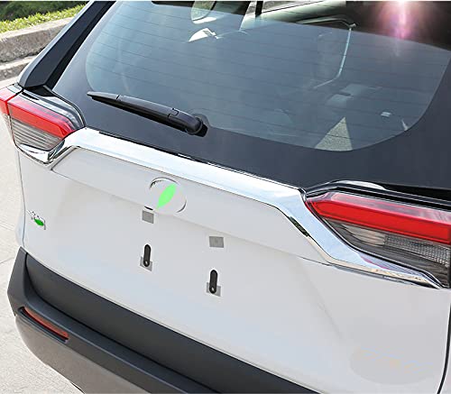 für RAV4 XA50 2019-2024 Obere Chrom Heckklappen Zierleiste Verchromt 1 Stück ABS Kunststoff von HIGH FLYING