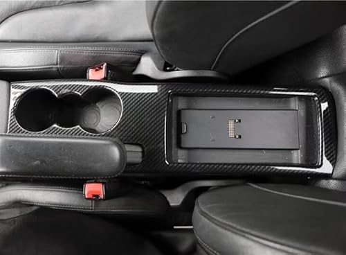 für TT 8J 2007-2013 Interieur Dekor ABS Kunststoff Kohlefaserfarbe (Getränkehalter) von HIGH FLYING
