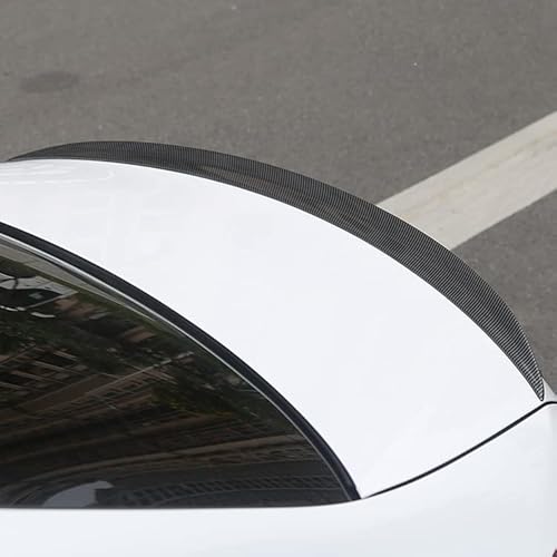 für C Klasse W206 2022 2023 2024 Limousine Heckspoiler Spoiler ABS Kunststoff 1 Stück (Kohlefaserfarbe) von HIGH FLYING