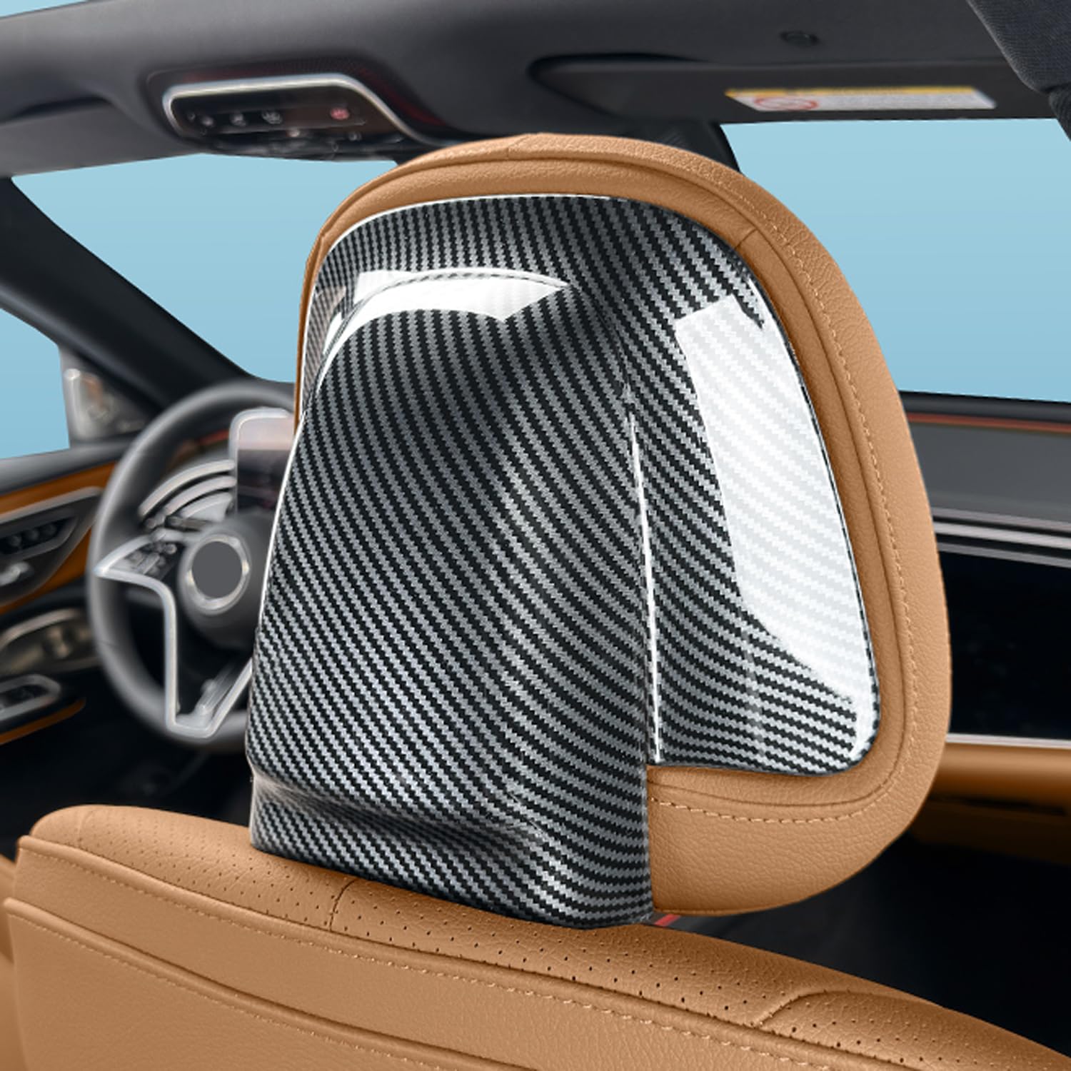 für C Klasse W206, GLC X254 2022-2025 Interieur Sitz Dekor ABS Kunststoff 6 Stück für C Klasse W206, GLC X254 2022-2025 Interieur Sitz Dekor ABS Kunststoff 6 Stück von HIGH FLYING